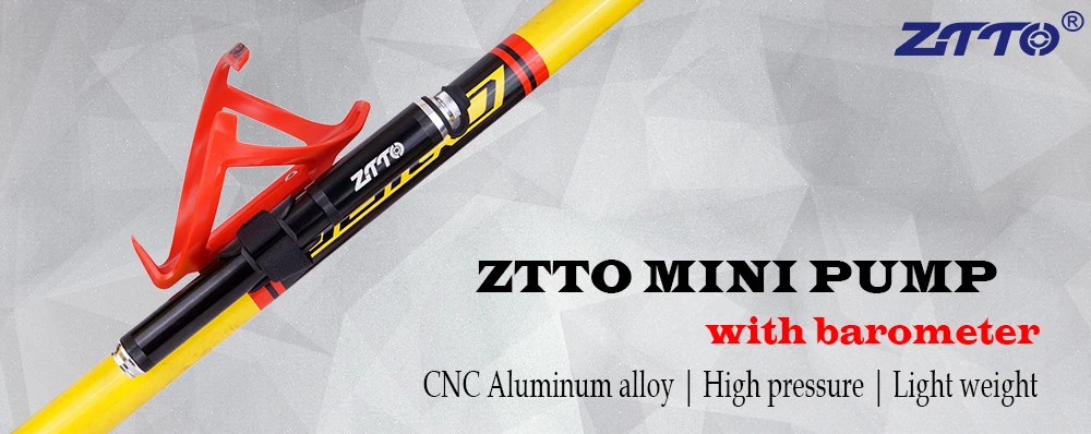 ZTTO 160psi велосипедный насос шланг с манометром велосипедный переходник сплав портативный шиномонтажный воздушный игла Schrader Presta клапан ручной велосипедный насос