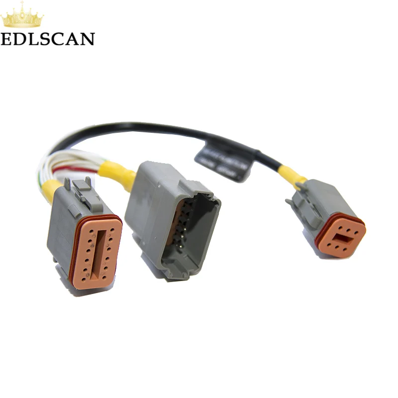 EDLSCAN 8Pin 6Pin Диагностический кабель для Penta Vodia5 морское диагностическое приспособление для двигателя
