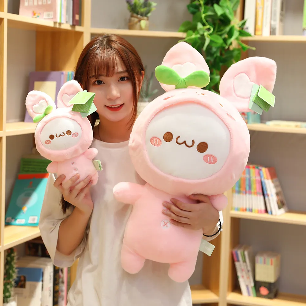 1 шт. 30-65 см Kawaii Кролик клецки игрушки мягкие милые животные плюшевые куклы для детей детская мягкая подушка хорошие подарки для девочек
