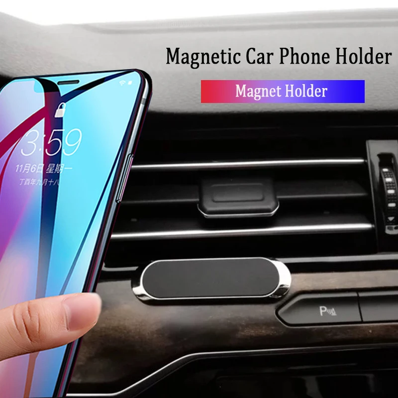 Мини магнитный автомобильный держатель для телефона GPS подставка toyota auris reno megane 2