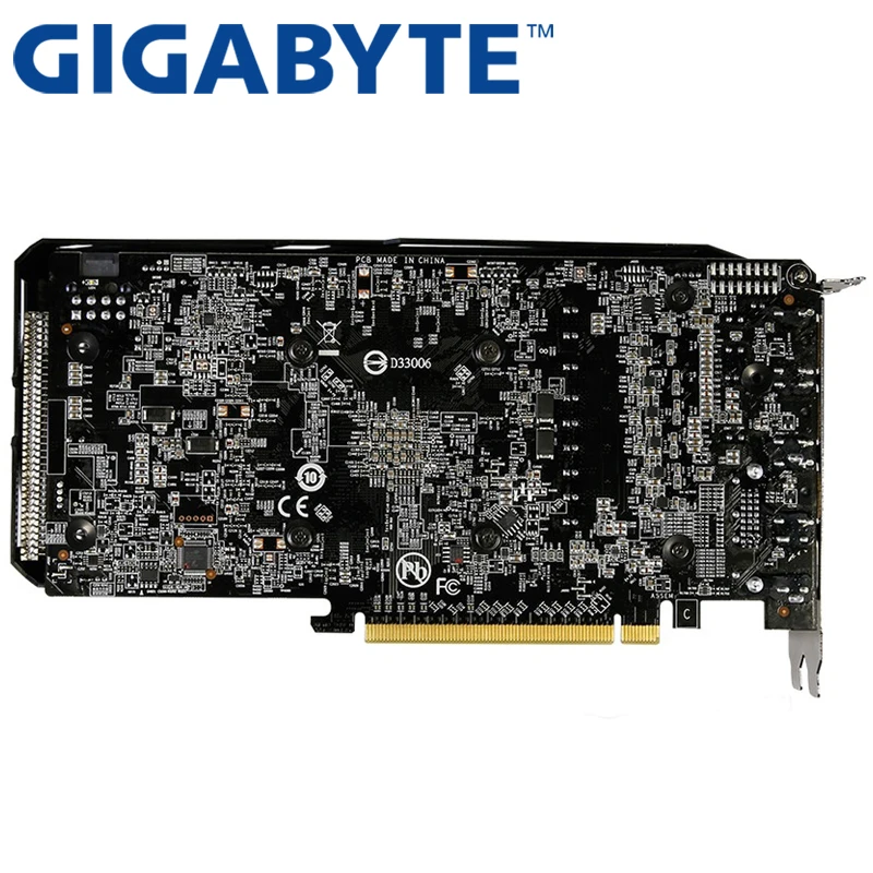 GIGABYTE видеокарта RX 580 4 Гб 256Bit GDDR5 видеокарты для AMD RX 500 серии VGA карты RX580 используется DisplayPort HDMI DVI