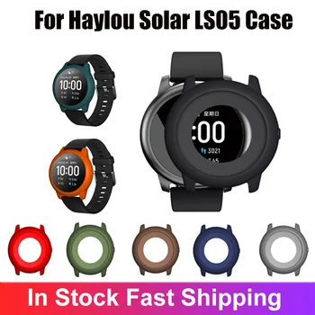 

Colorful Watch Case For Haylou Solar LS05 Case Soft Silicone TPU Protective Case Watch Cover For Xiaomi Haylou Solar LS05
