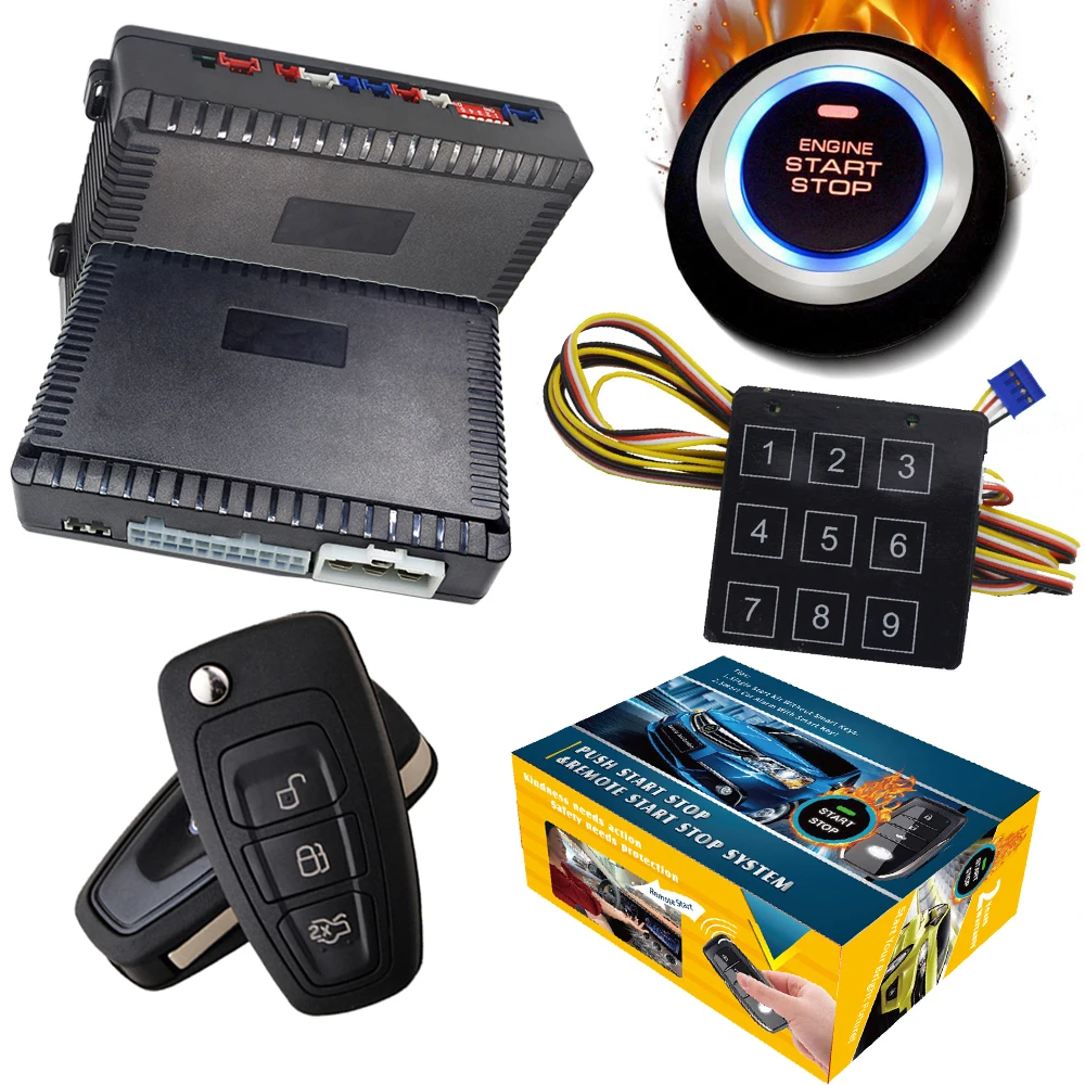 cardot smart key auto window up output passive keyless entry&push engine start system