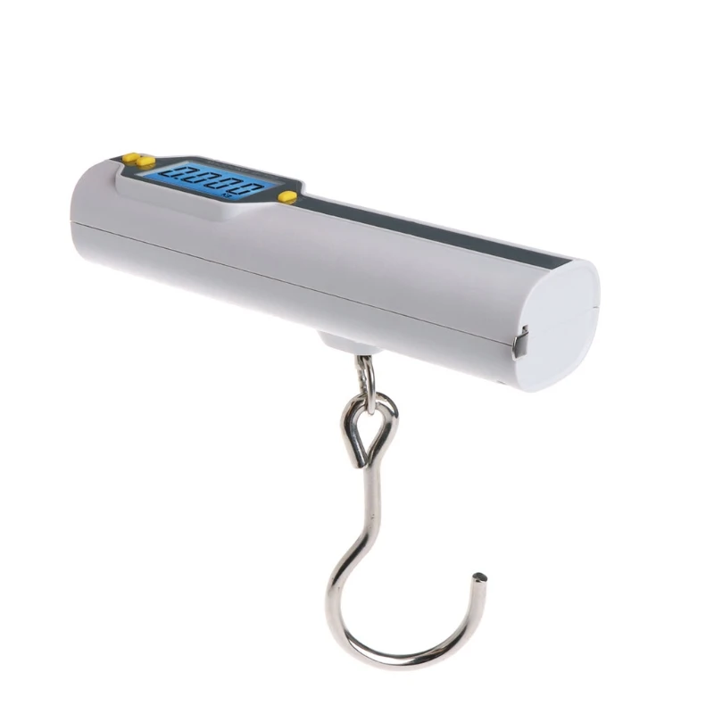 50Kg/10g Mini LCD Digital Luggage Scales Hang Fishing Hook Hand Scale with Ruler 50Kg/10g Mini LCD Digital Luggage Scales Hang Fishing Hook Hand Scale with Ruler