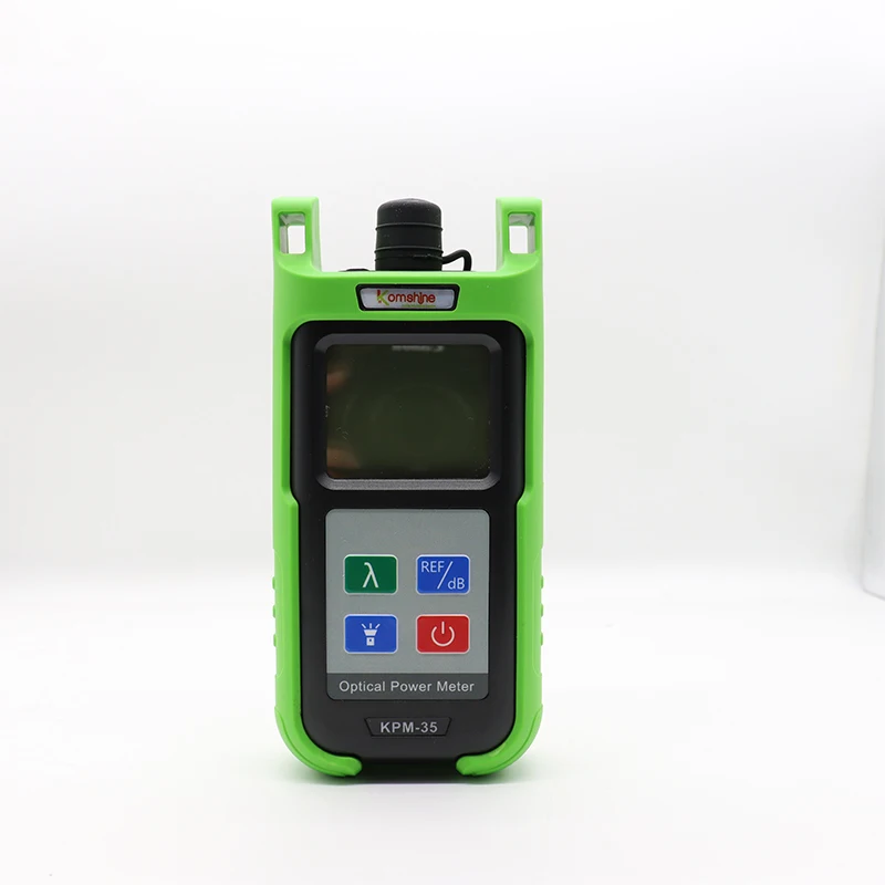 

KomShine KPM-35-A-P Optic fiber power meter FTTH fiber cable tester and Singlemode Fiber Optical Light Source KLS-35-s
