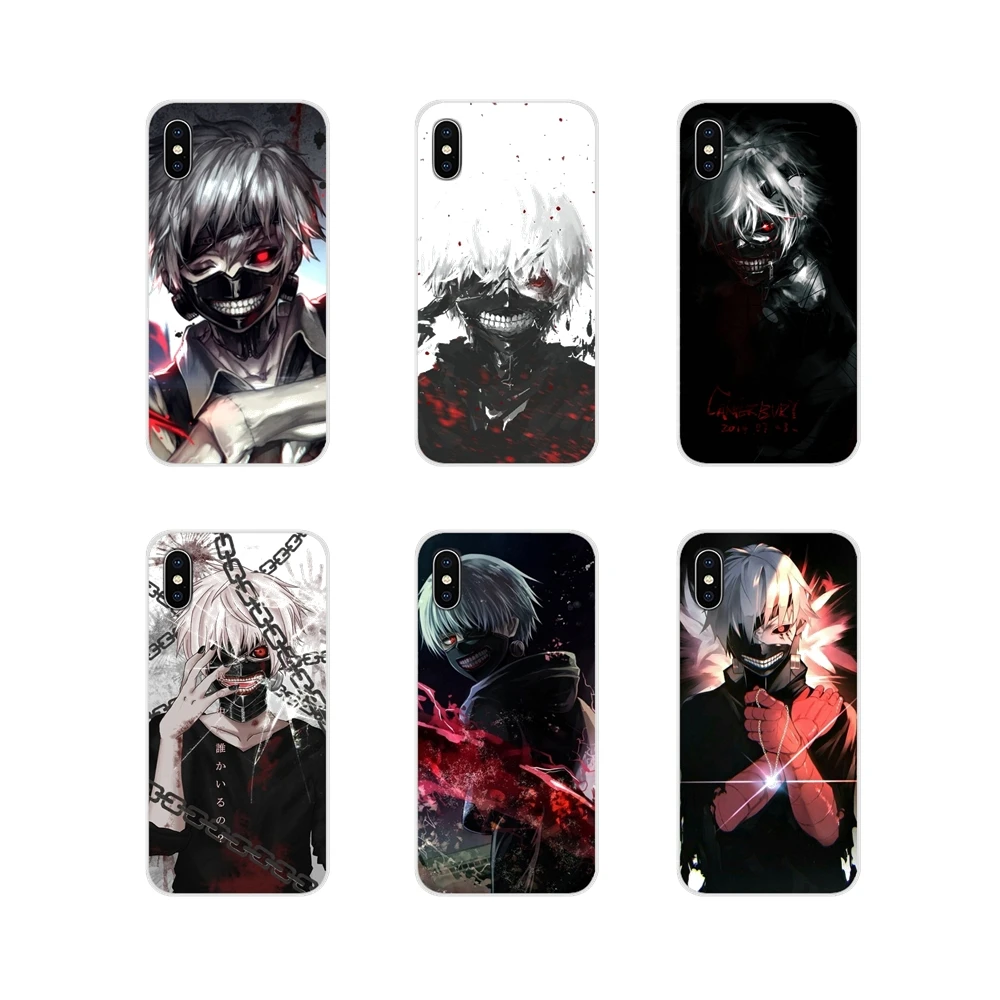 Силиконовый чехол для телефона с японским Аниме Tokyo Ghoul Huawei G7 G8 P8 P9 P10 P20 P30 Lite Mini Pro P