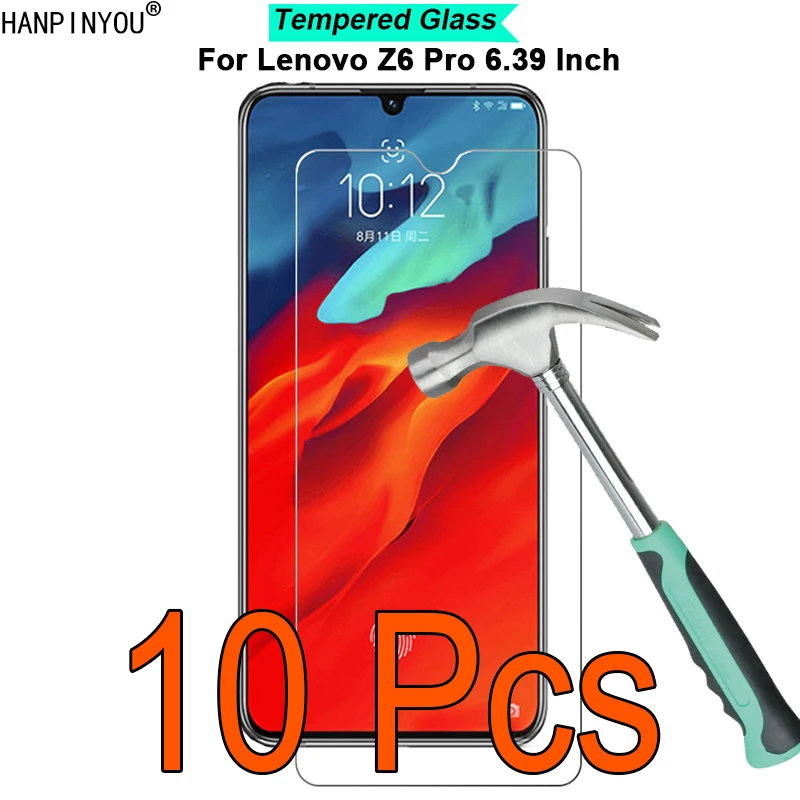10 шт./лот для Lenovo Z6 Pro 6 39 &quot9H твердость 2.5D ультра тонкая закаленная защитная