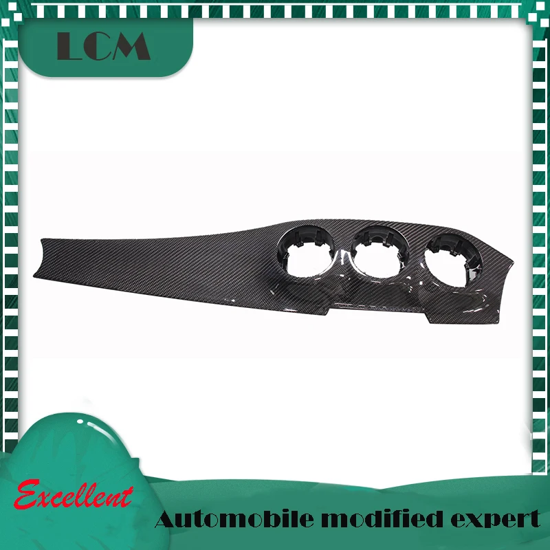 2014 For-Mercedes for-Benz A CLA GLA Class W117 CLA180 X156 200 250 45 LHD Carbon Fiber Center Control Dash Board Trim