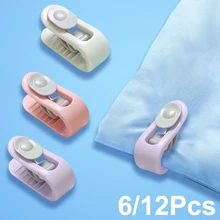 

6Pcs/Set Bed Sheet Clips Non-slip Quilt Blanket Clip Duvet Clips Blankets Faster Clip Cover Duvet Sheet Fixer Needleless retaine