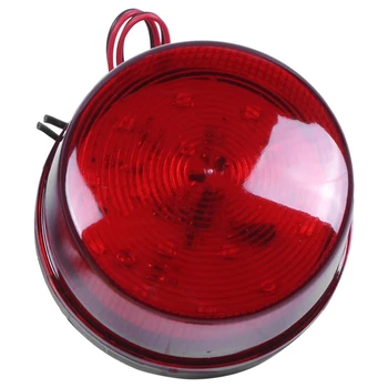 

Waterproof 12V 120Ma Safe Security Alarm Strobe Signal Safety Warning Red Flashing Led Light For Alarm(Blue)