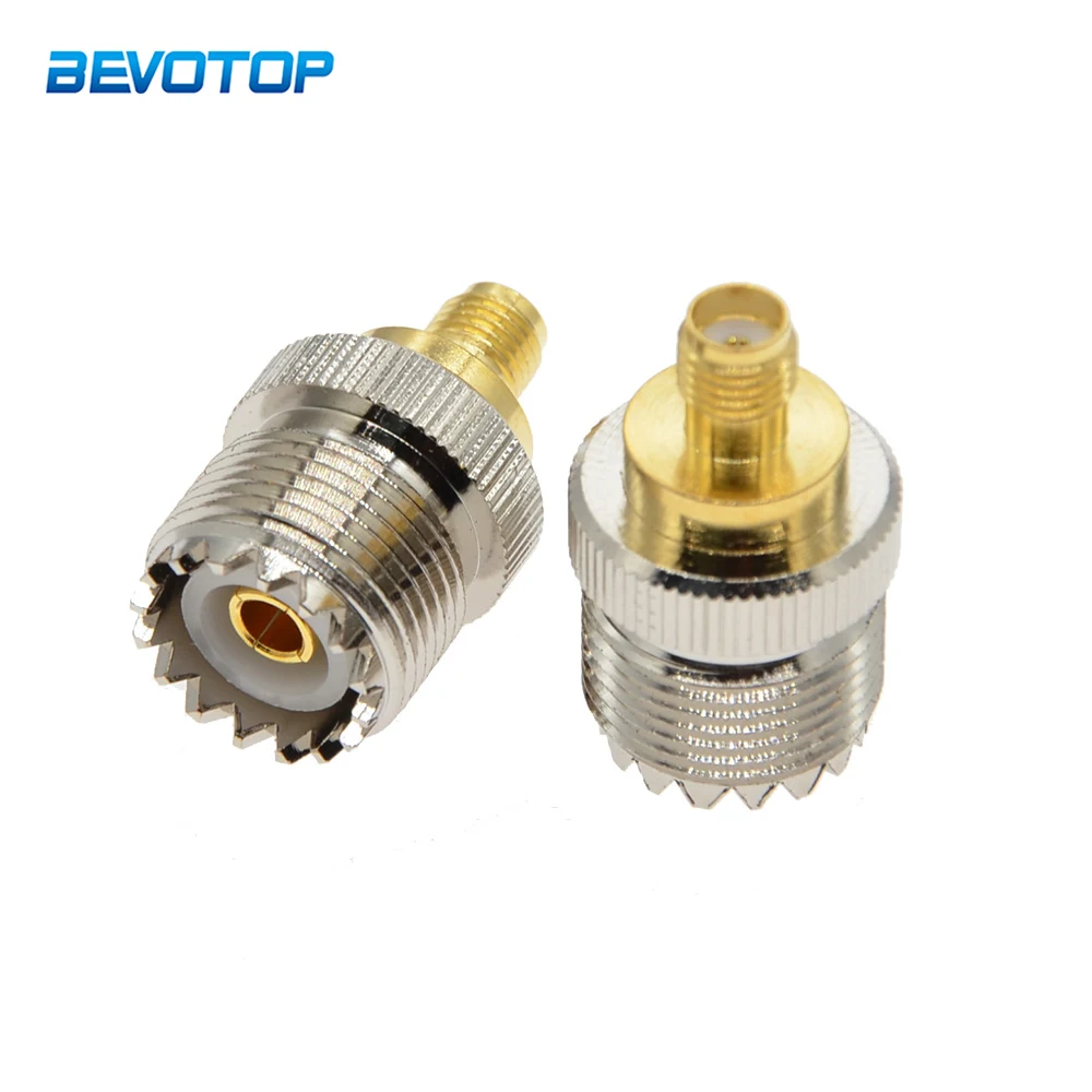 BEVOTOP Car CB Radio Walkie Talkies Antenna Adapter SMA Female to UHF SO-239 Connector | Обустройство дома