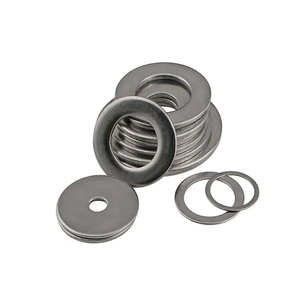 Flat Washers A2 Stainless Steel Washer M3 M4 M5 M6 M8 M10 M12 M14 M16 M18 M20 
