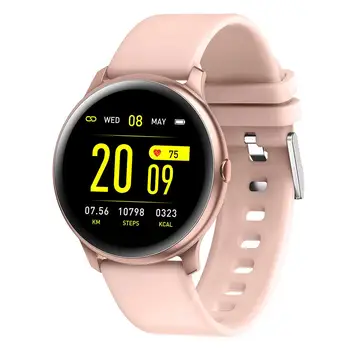 

Smartwatch KW19 Ultrathin Bracelet Multiple Modes Realtime Message Reminder Remote Control Music Camera Health Tracker Wristband