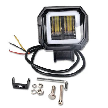

20W LED Work Light 2000LM DC 10-30V 6000K 3 Inch Square Parts SUV Off-road