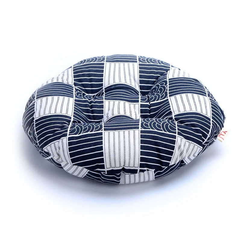 Круглая подушка Pouf татами напольные подушки льняная хлопковая подушка на сиденье Подушка японские татами подушка стул