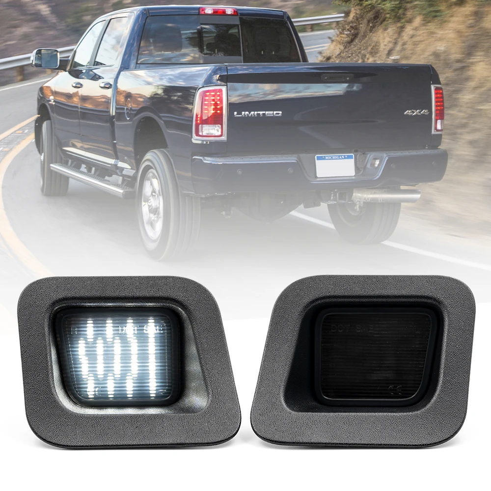 2x Led License Number Plate Light For Dodge Ram 1500 2500 3500 2003