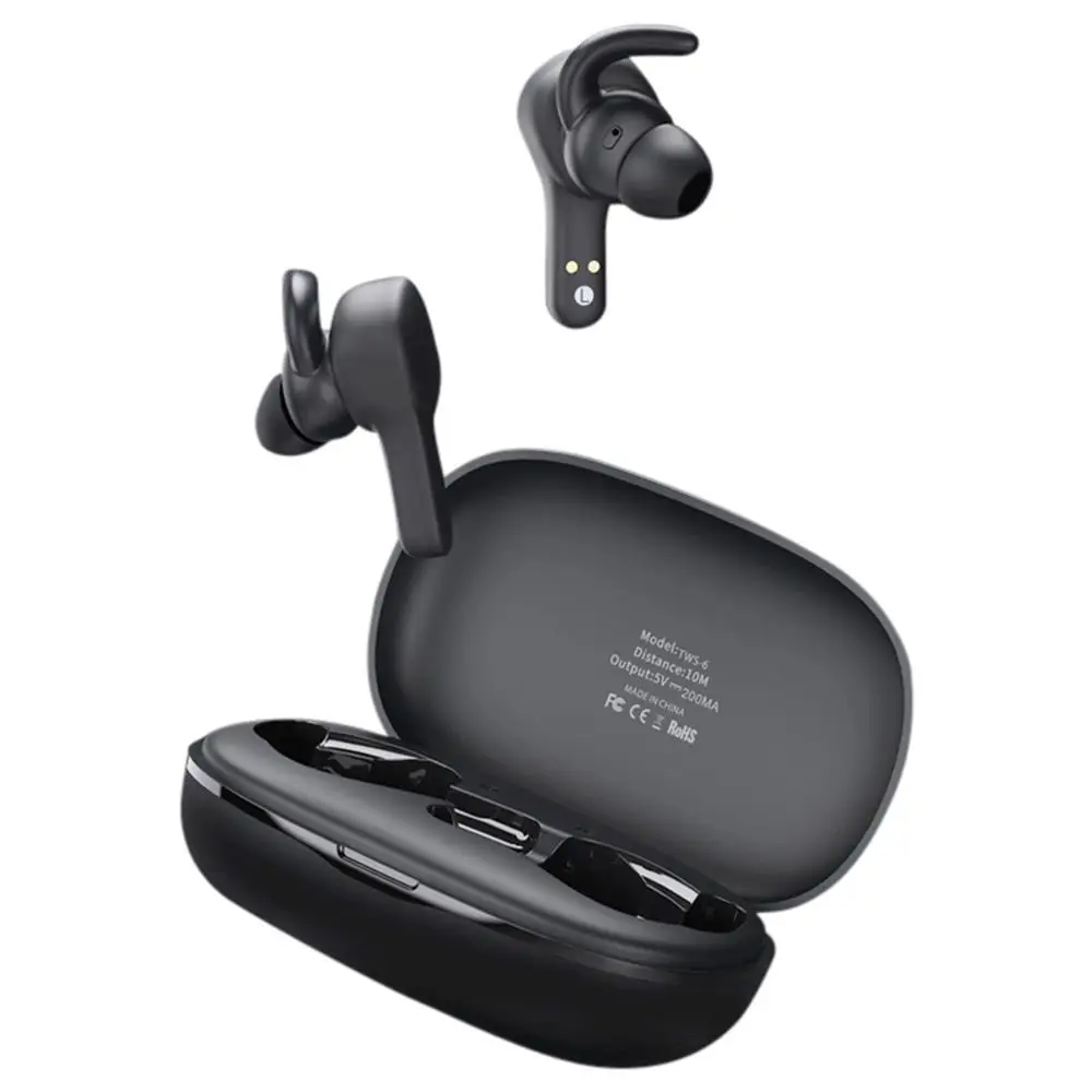 [Новинка] Remax TWS 6 Bluetooth 5 0 наушники вкладыши с бинауральным вызовом smart touch HIFI стерео