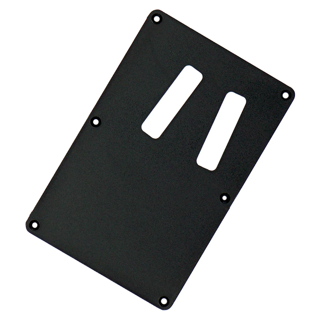 Electric Guitar Parts Back Cover Protector Plate Tremolo Cavity Cover Black