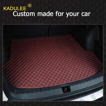 

KADULEE custom car mat trunk for Audi all medels A6L R8 Q3 Q5 Q7 S4 RS TT Quattro A7 A8 A3 A4 A5 custom car cargo liner