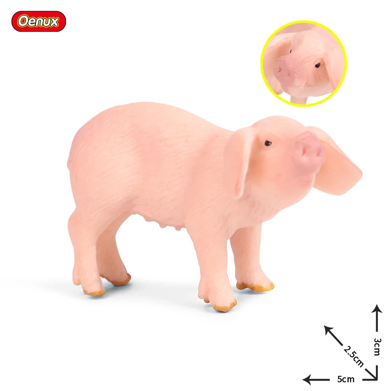 Милая Ферма животных моделирование свиньи кабана Porcupine Swine модель фигурки