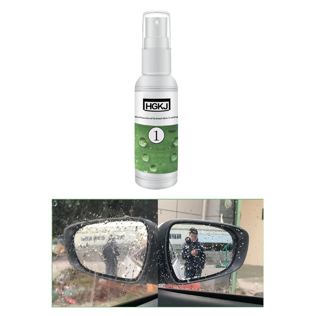 HGKJ-1 50ml Hydrophobic Coating Technology Rainproof Oil Glass Car Oxidation Liquid Ceramic Car Coating Anti-corrosion Univrsal