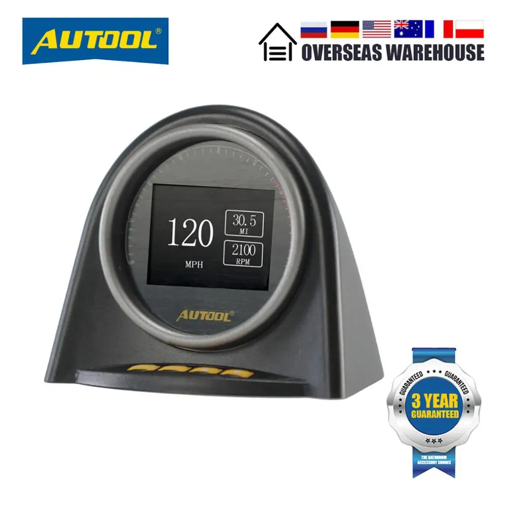 

AUTOOL X70 HUD speedometer gps speed projector electrician gauge Head up display digital Meter car Cigarette Lighter Universal
