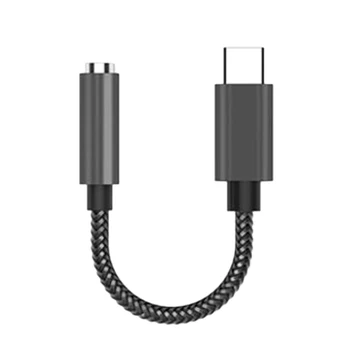 

USB C to 3.5mm Headphone Adapter 32Bits/384KHz o Aux Amplifier DAC Cable for iPad Pro Huawei Xiaomi Samsung Galaxy