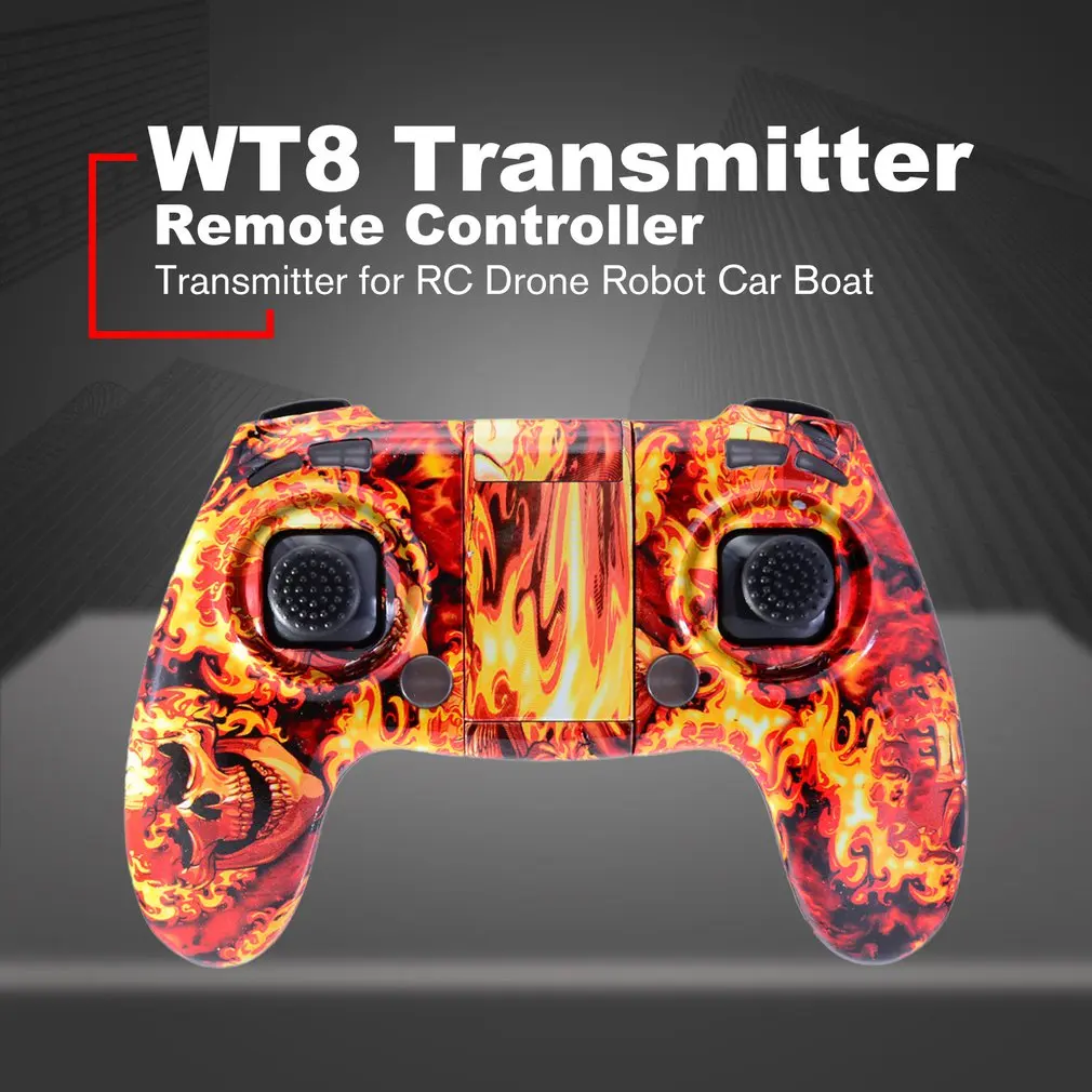 WT8 2,4 ГГц 6CH передатчик пульт дистанционного управления с WT8S 8CH приемник для RC Heli беспилотный самолет робот автомобиль Лодка