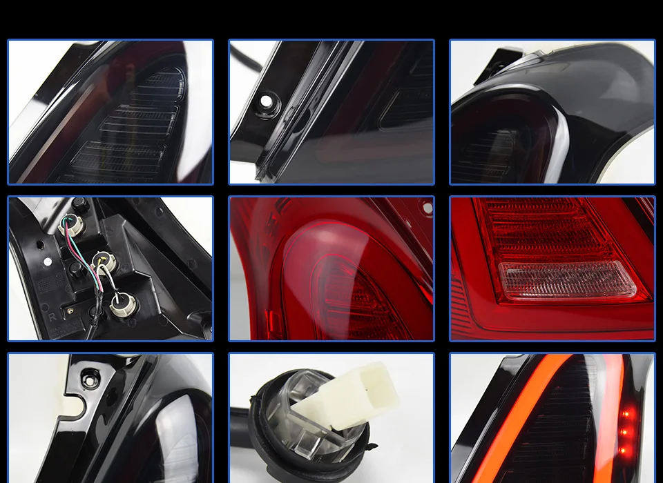Задний фонарь для автомобиля Suzuki Swift 2004- Swift светодиодный задний светильник s противотуманный светильник s дневной ходовой светильник DRL тюнинг автомобильные аксессуары