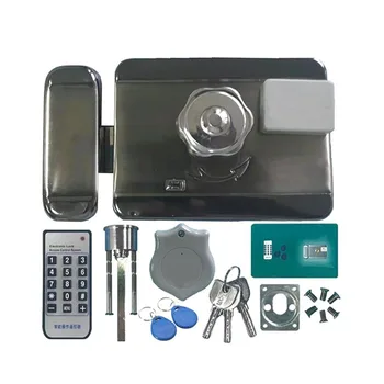 

Electronic Door Access Control System Integrated RFID With ID 38mA Reader Electric Single Double head Gate 12V Lock