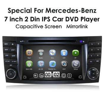 

2 Din Car Multimedia player For Mercedes Benz E-Class W211 E200 E220 G-Class W463 CLK-Class W209 CLS-Class W219 Radio GPS DVD