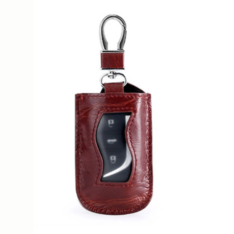 

Genuien Leather Key Wallets Women Car Key Holder Female Smart Housekeeper New Design Key Organizer Keychain Ladies Bags