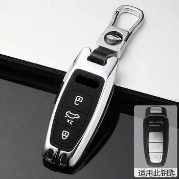 Cover chiate/telecomando per Audi a1 a3 8v a4 b9 a5 a6 c8 q3 q5 q7 tt accessori Auto Car-Styling Holder Shell portachiavi - Car Key Case Cover portachiavi per Audi a1 a3 8v a4 b9 a5 a6 c8