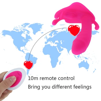 Wear Dildo Butterfly Vibrator Sex Toys for Couple Orgasm Masturbator Wireless Remote Control Panties Dildo Vibrators for Women 4