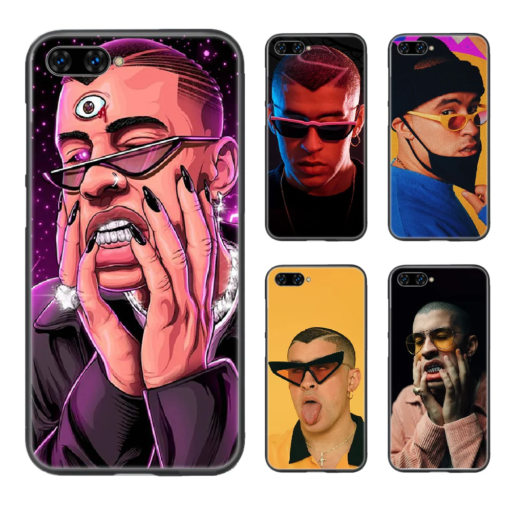 Чехол для телефона bad bunny Корпус Корпуса HUAWEI honor 8 8c 8a 8x9 9a 9x V10 MATE 10 20 I lite pro черный