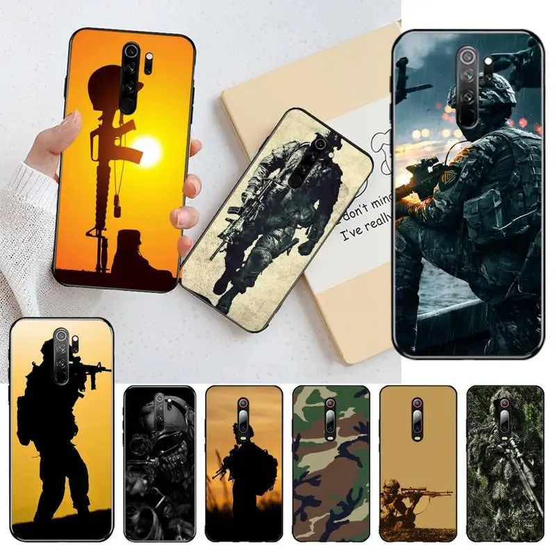 HPCHCJHM камуфляжный рисунок Камуфляж Военный телефон для Redmi Note 8 8A 8T 7 6 6A 5 5A 4 4X 4A Go Pro |