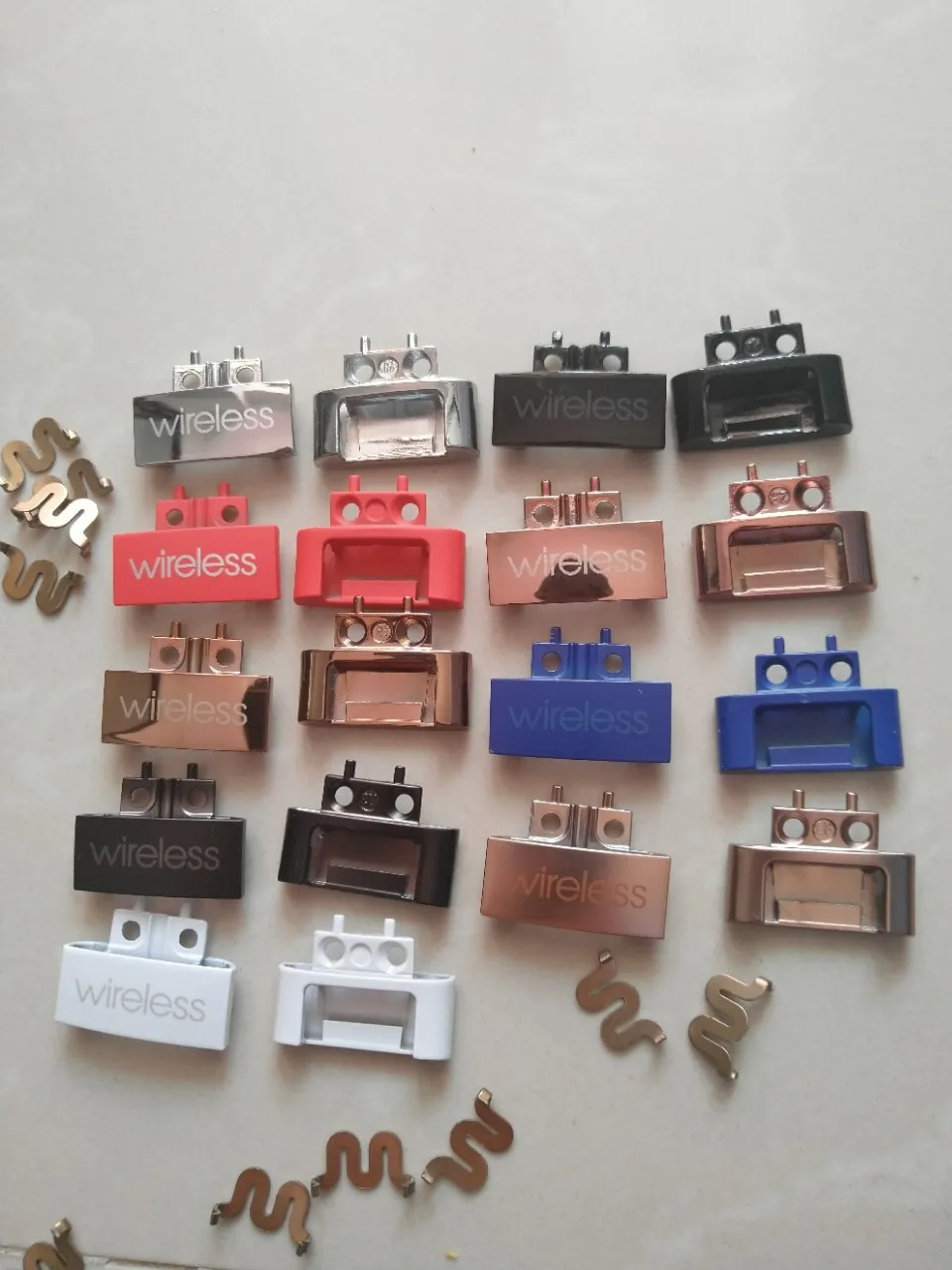 For Beats solo 3 solo2 wireless metal buckle logo steel standard iron sheet head beam buckle