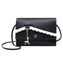 Белый Змеиный чехол женские сумки с пряжкой кисточкой подвесок с оленем сумки на плечо сумка-мессенджер сумка для телефона классическая сумка bolsas feminina