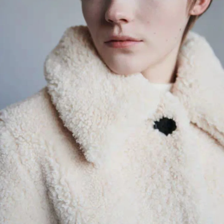 Осеннее и зимнее мягкое Женское пальто из искусственного меха