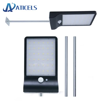 

Outdoor Solar Light 36leds SMD 2835 PIR Motion Sensor Solar Lamp Waterproof for Garden Street Wall Light