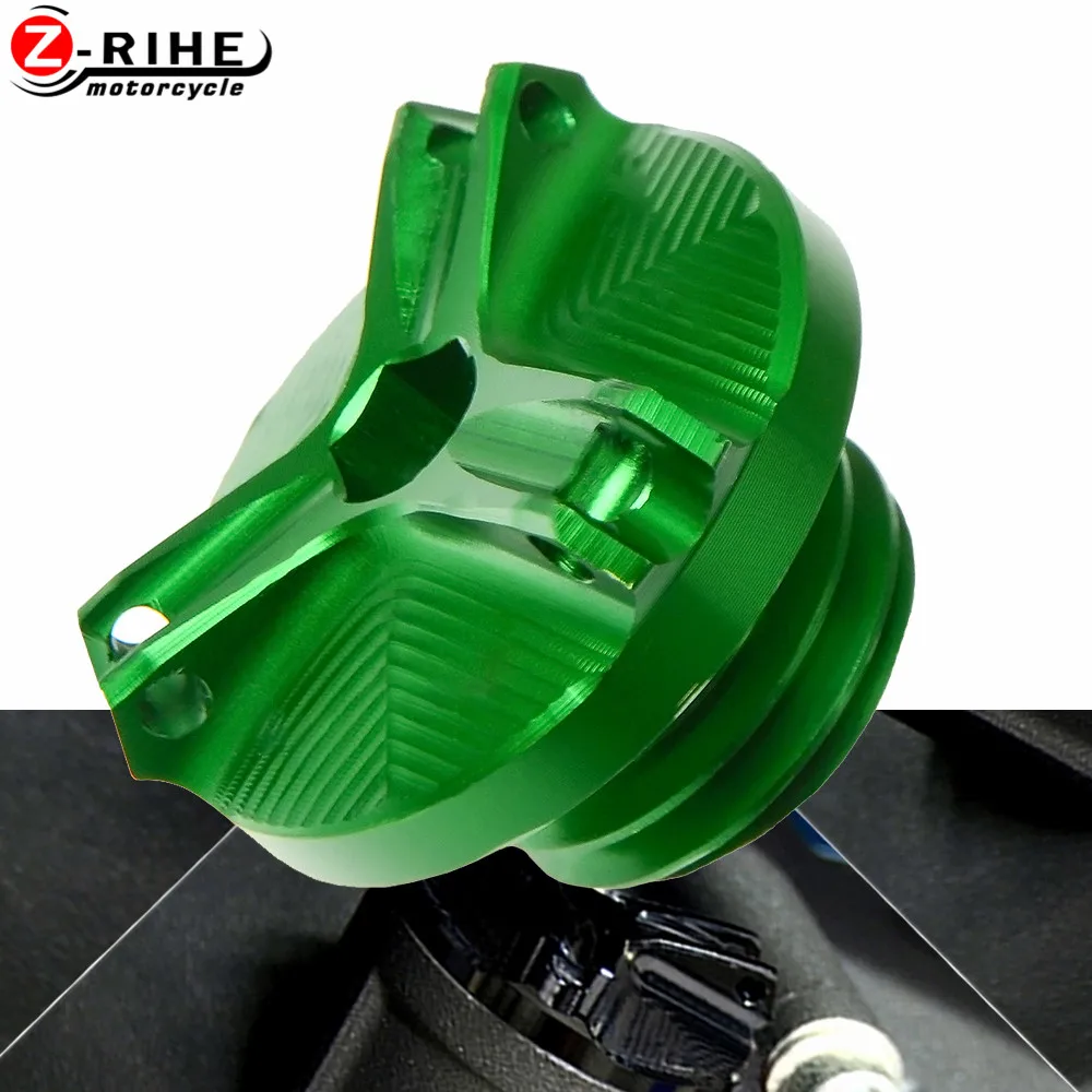 M20 * 2 5 алюминиевые аксессуары для мотоциклов KAWASAKI Z1000 Z 1000 2014 2015 Крышка масляного