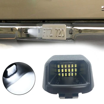 

Error Free Led Number Plate Bulbs 18 Led License Plate Light Lamp For Titan 2007-2015 Or Suzuki Equator For Navara D40 Frontier