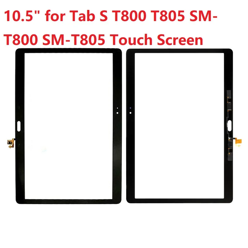 10.5 "Per Samsung Galaxy Tab S T800 T805 Sm-T805 Touch Screen Digitizer Sensore Vetro Tablet Pc Parti Di Ricambio
