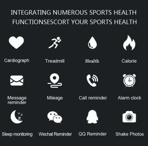 M5 Smart Band IP67 Waterproof Sport Smart Watch Men Woman Blood Pressure Heart Rate Monitor Fitness Bracelet For Android IOS