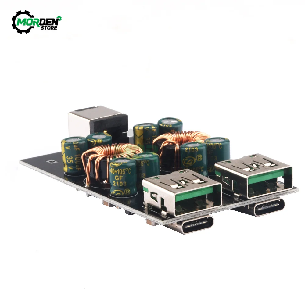 Modulo adattatore per caricabatterie rapido SW3518 per telefono cellulare a 1/2/4 canali 6-35V QC4.0 PD3.0 supporto per scheda di ricarica rapida per cellulare USB di tipo C - Image 3