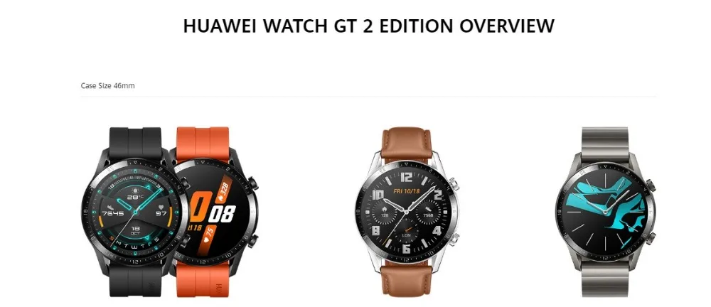 Original Huawei Watch GT2 Smart watch Bluetooth Smartwatch 5.1 14 Days Battery Life Phone Call Heart Rate For Android iOS