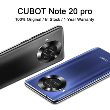 CUBOT not 20 Pro Smartphone arka Quad kamera 4200mAh pil NFC cep telefonu Android 10 çift SIM 4G LTE 6.5 ″ HD ekran telefon