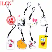 S50 1K 13,56 Mhz UID перезаписываемый брелок для ключей, брелок для ключей, сменная NFC карта, RFID IC карта, несколько вариантов, брелок для ключей 1 шт