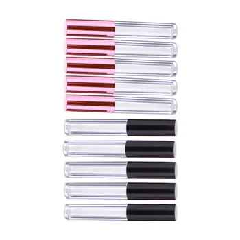

10pcs 5ML Empty Lip Gloss Tube Makeup Bottles Empty Lip Gloss Containers
