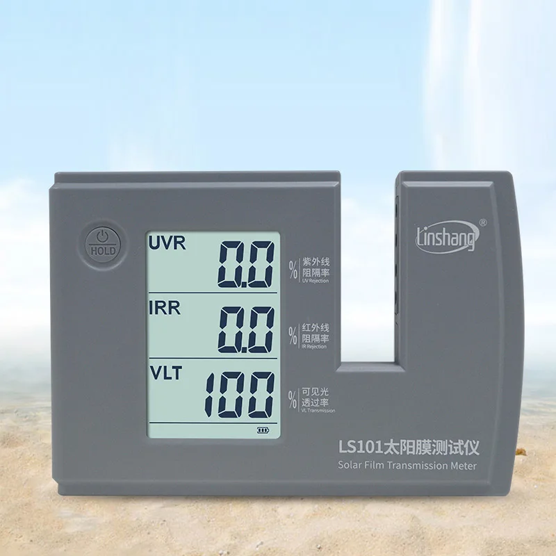 Linshang LS101 оконный светильник-измеритель передачи для тестирования ультрафиолетового и инфракрасного отклонения и VLT